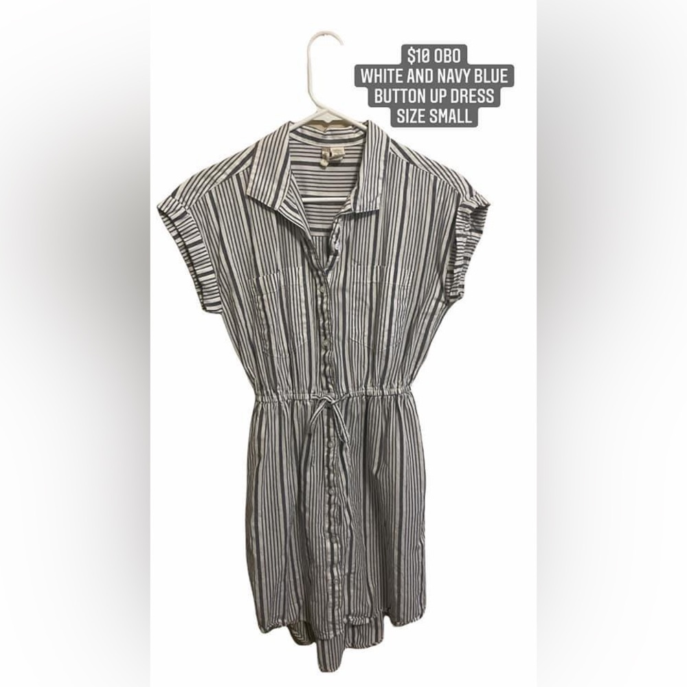 Button up tshirt dress